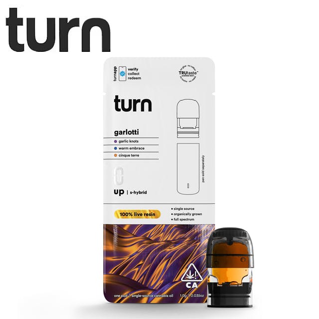 Photograph of product: Turn - Garlotti - Live Resin Pod - 1g - LR Pod