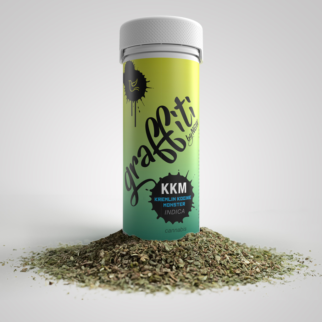 Photograph of product: Kremlin Kookie Monster | 28g | Shake | Graffiti