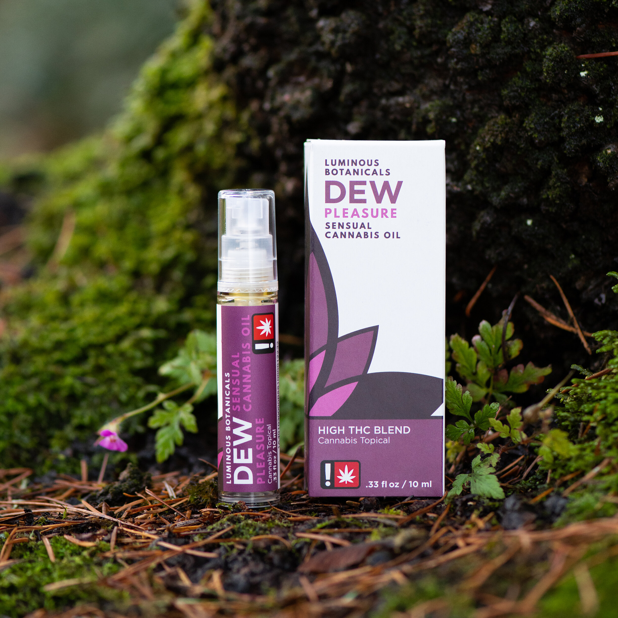 Photograph of product: Luminous Botanicals TH-oui Pleasure Dew 10ml 250mg