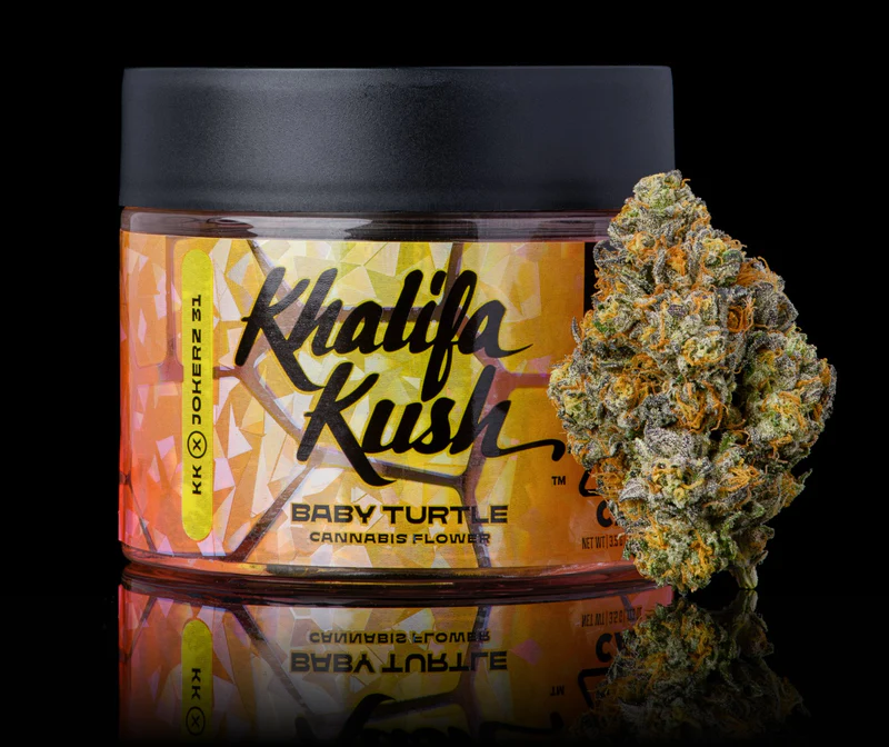 Photograph of product: Baby Turtle (H) - (3.5g) - Khalifa Kush