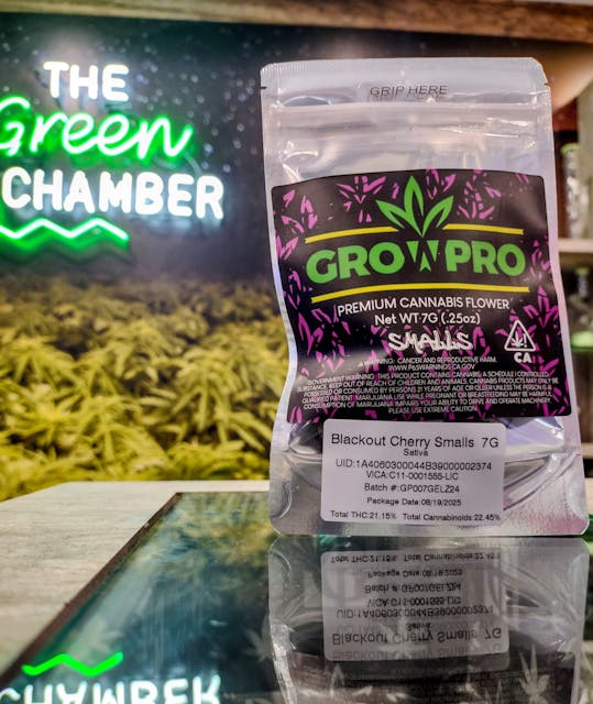 Photograph of product: Blackout Cherry Smalls - 7g