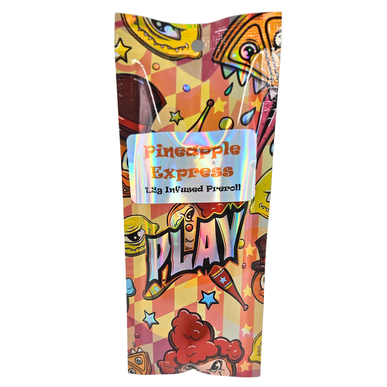 Photograph of product: PLAY | ICC | Infused Preroll | Pineapple Express