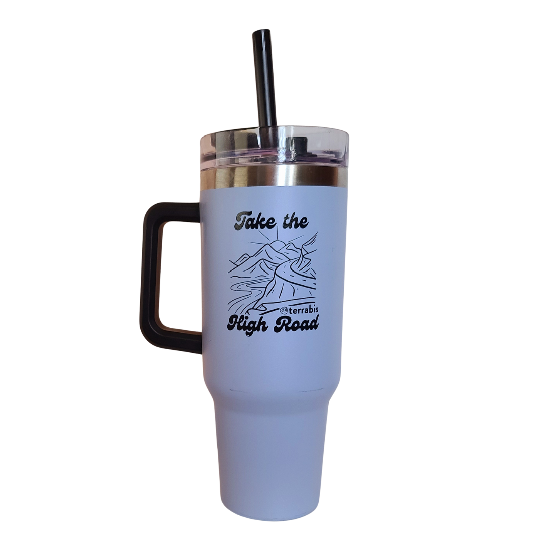 Photograph of product: Take the High Road with this Terrabis Tumbler