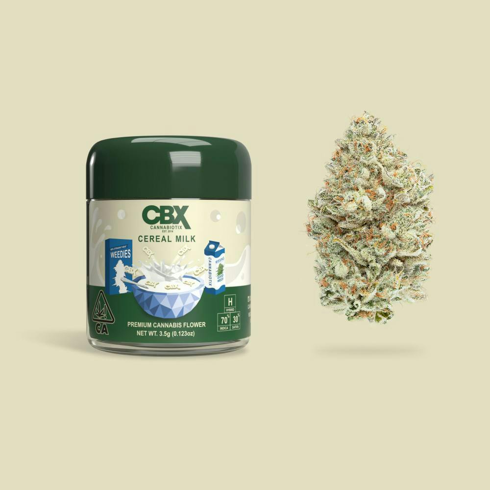 Photograph of Product: CBX | Flower H | Cereal Milk - 3.5g