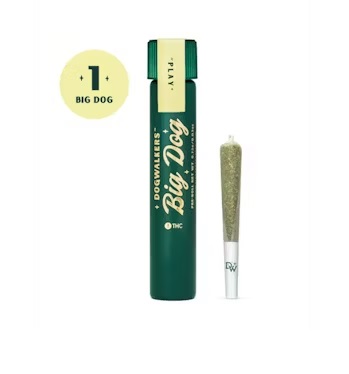 Photograph of product: Dog Walkers | White Durban Big Dog - 0.75g
