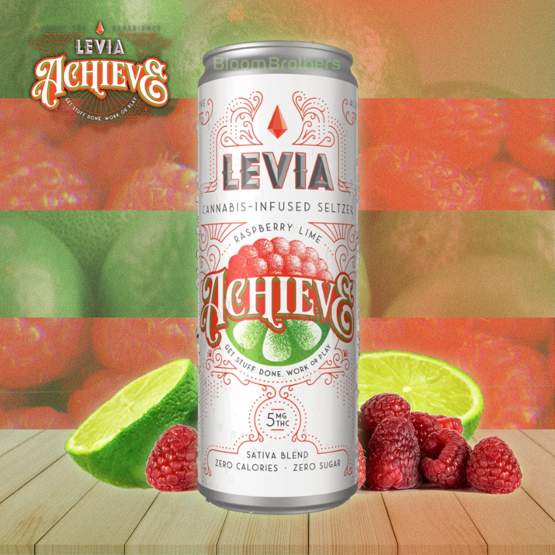 Photograph of product: Achieve Seltzer - 5mg Oui'd Seltzer - Levia