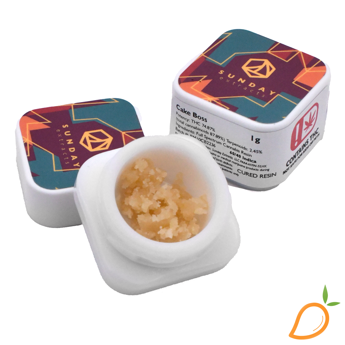 Photograph of product: 1g Tropicana Cherry Cured Resin Sunday Extracts