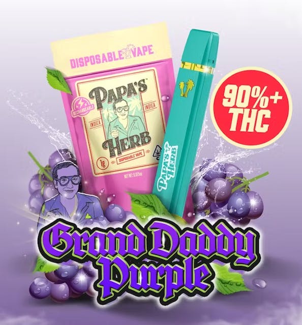 Photograph of product: Granddaddy Purple (I) 1g ALL-IN-ONE - Retail