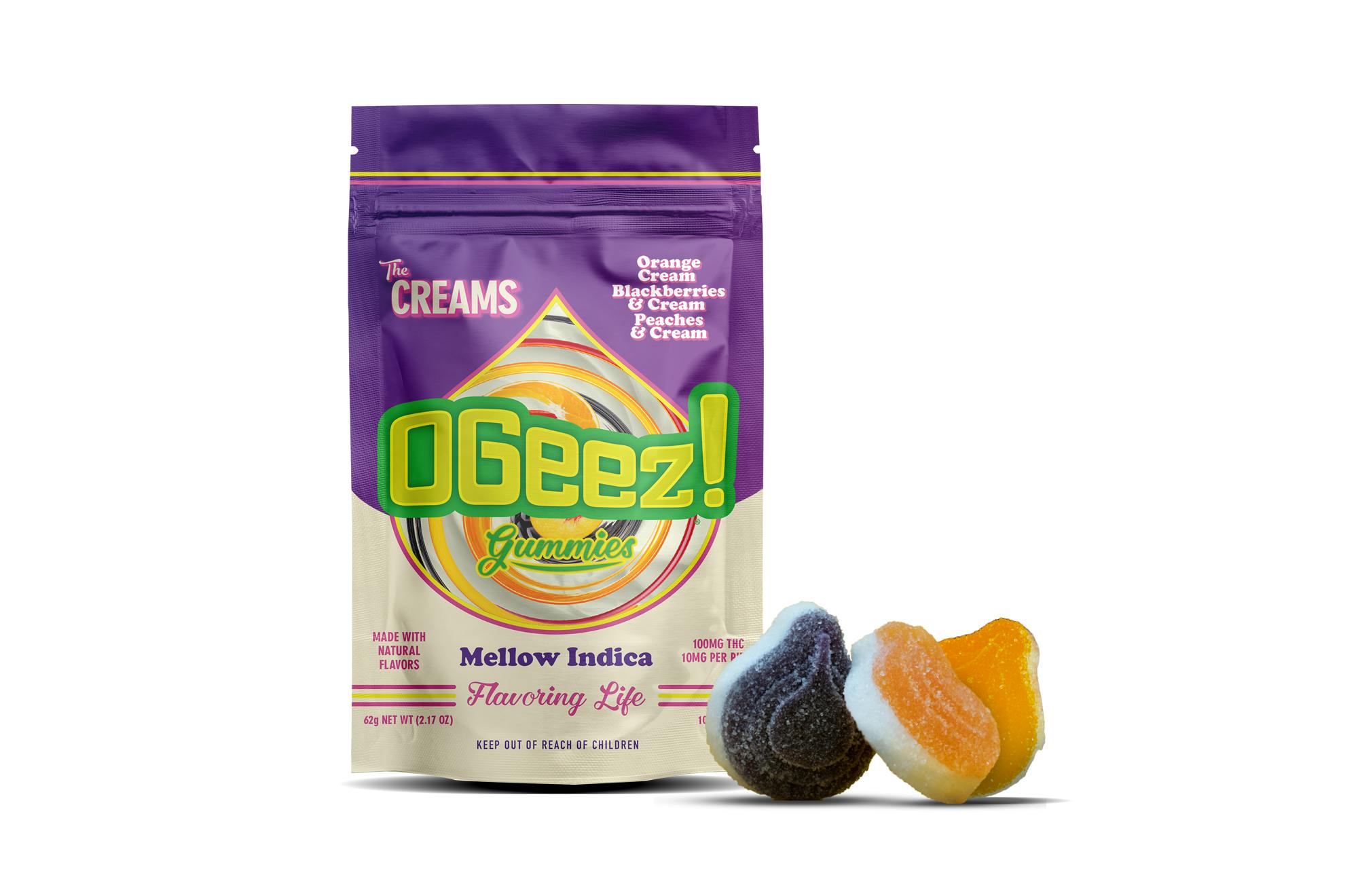 Photograph of product: Mellow Oui'd Cream Gummies - 10 Pack