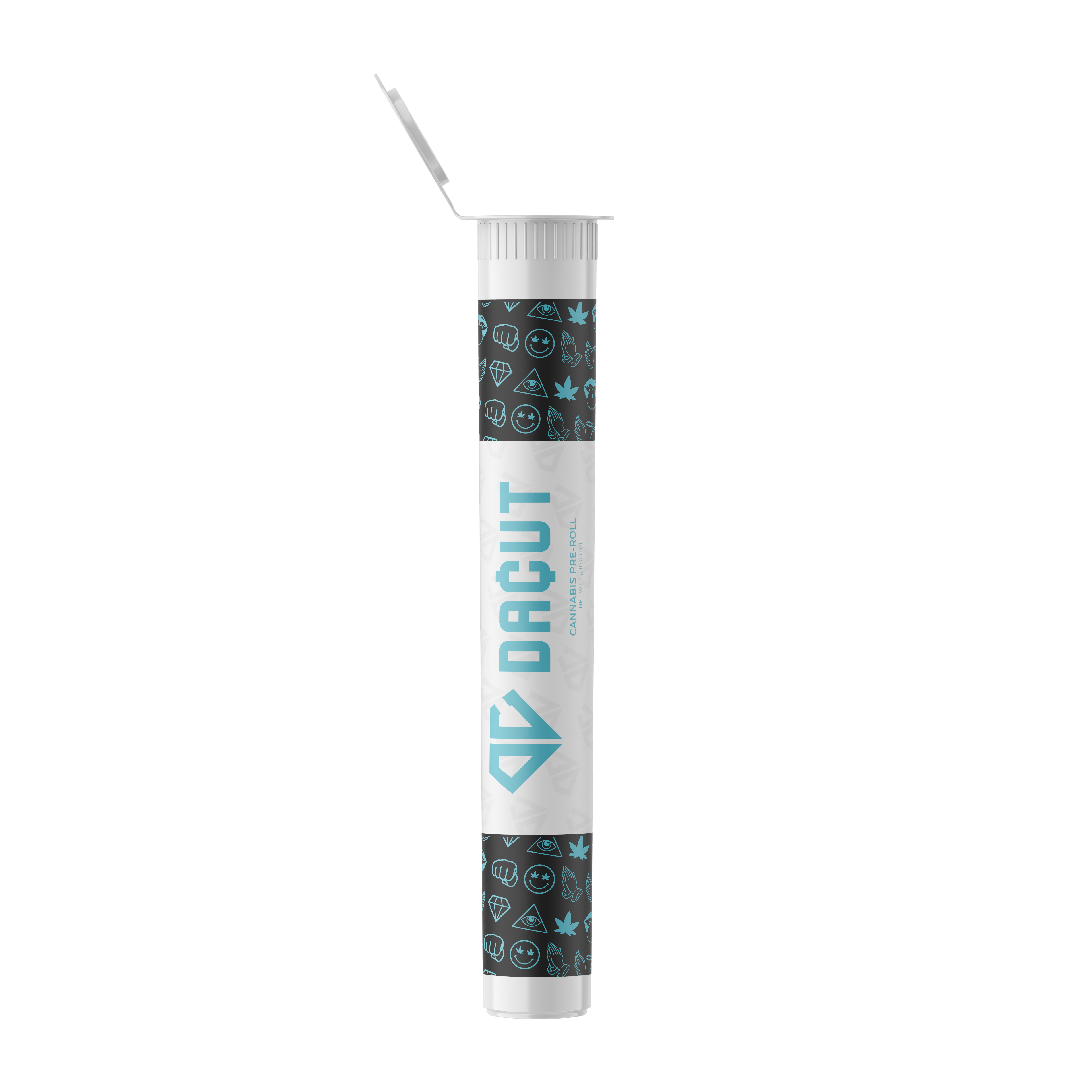 Photograph of product: DACUT Kush Mints Pre-Roll 1g