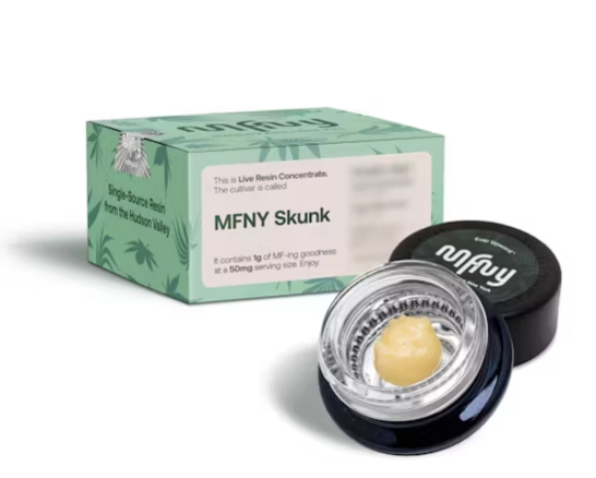 Photograph of product: MFNY Skunk - 1g Live Resin Badder
