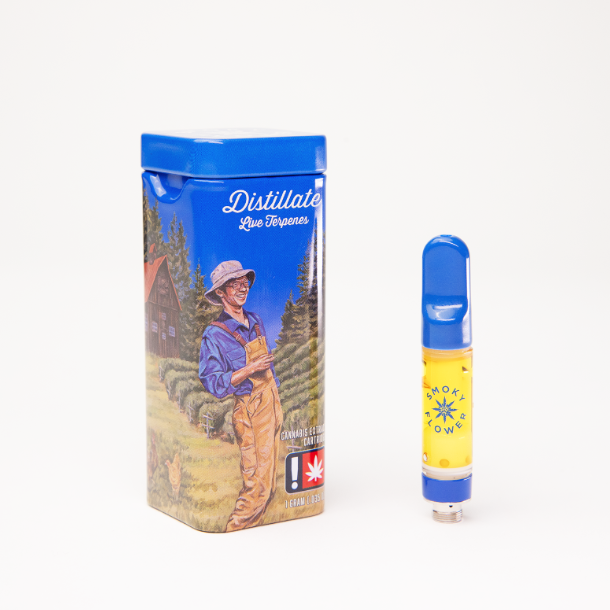 Photograph of product: Smoky Flower Pineapple Express Distillate Cartridge