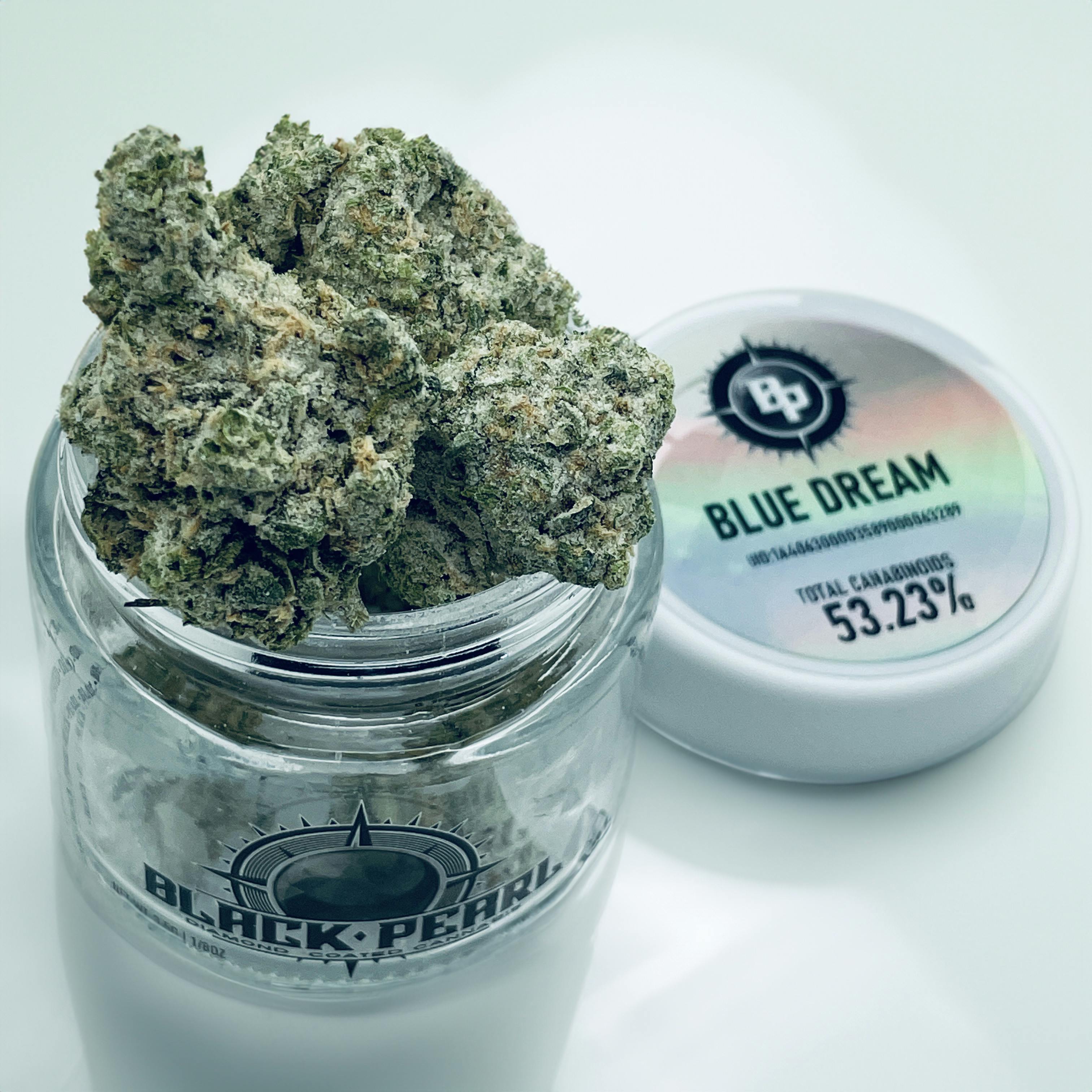 Photograph of product: Blue Dream Diamond Coated - 3.5g