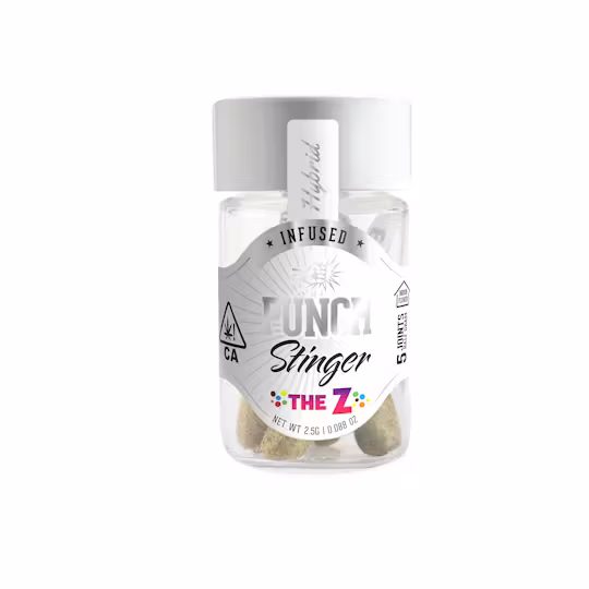 Photograph of product: Punch | Stingers | The Z | Infused 5pk