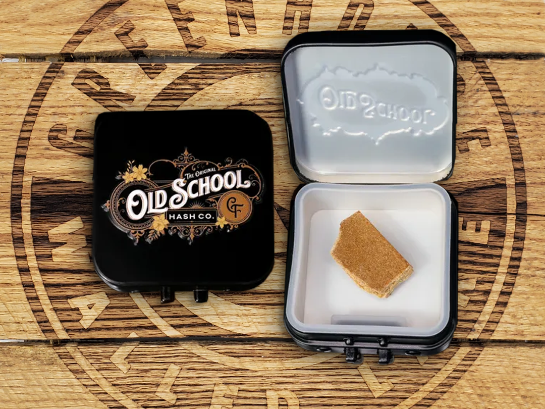 Photograph of Product: Old School Hash | Chem Kush | 1g Brick Hash