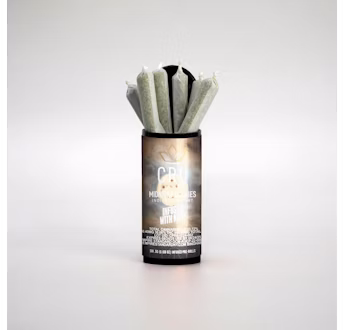 Photograph of product: CRU | Midnight Cookies | Infused Pre-Roll | 6pk