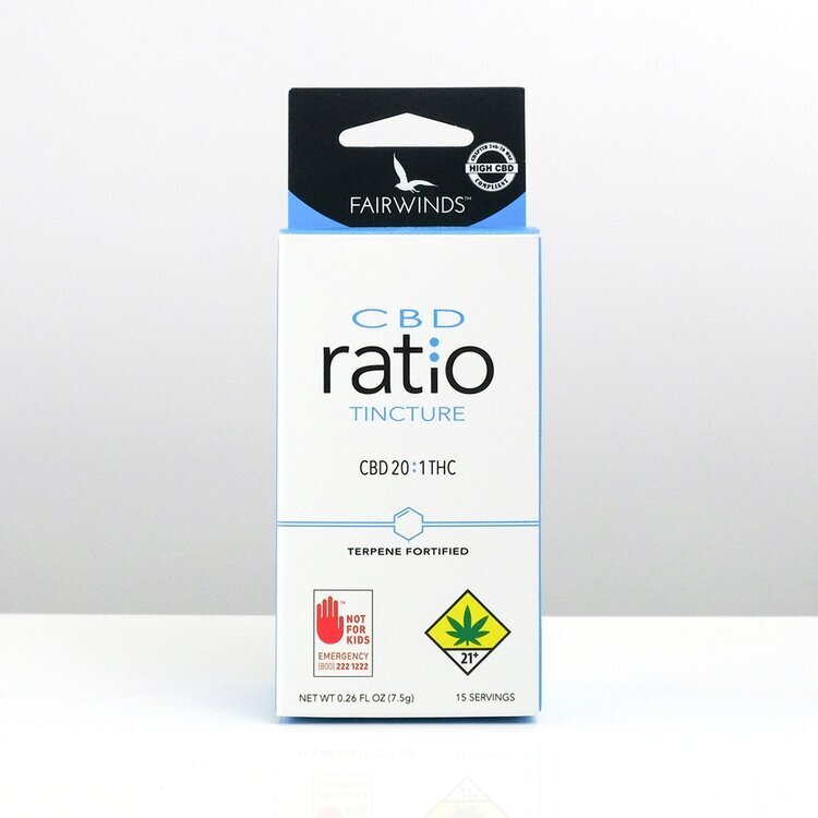 Photograph of product: Fairwinds: CBD 20:1 - Tincture 200mg