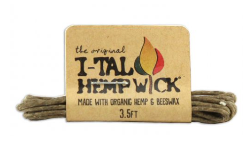 Photograph of product: I-TAL Hemp Wick - 3.5ft
