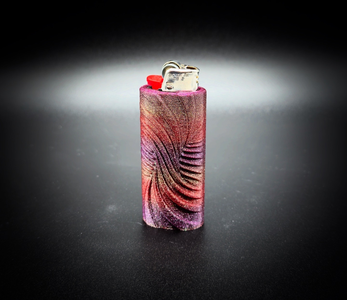 Photograph of product: HighByDesign Bic Lighter Case Endless Funnel Edition-Supernova