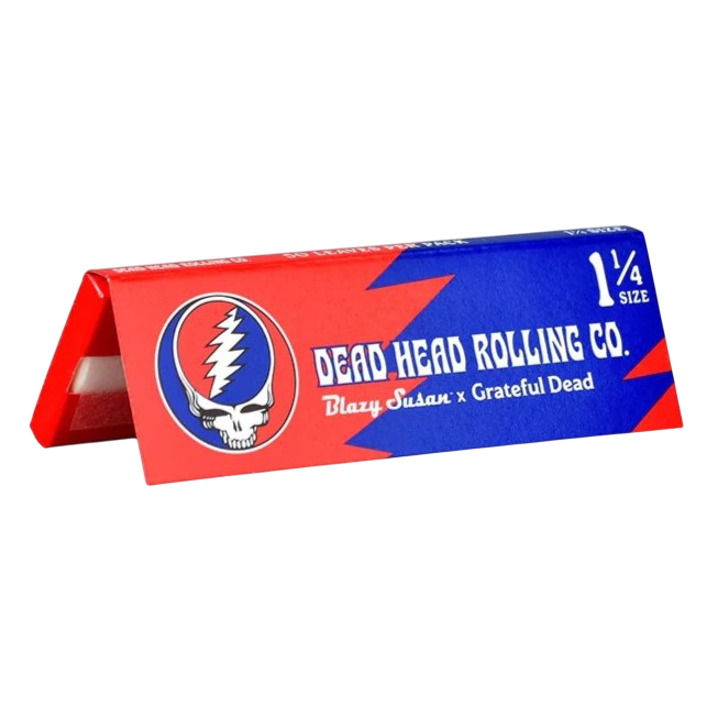 Photograph of product: Blazy Susan x Dead Head Rolling Co. | Rolling Papers | 1 1/4"