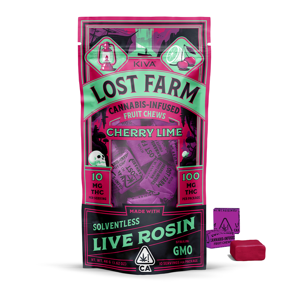 Photograph of product: LOST FARM CHERRY LIME CHEW