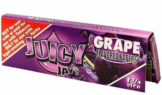 Photograph of product: Juicy Jays 1 1/4 Rolling Papers (Grape)