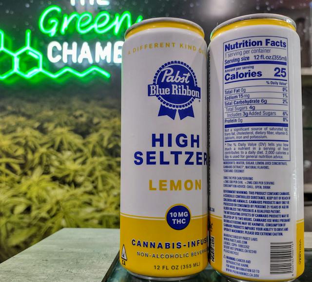 Photograph of product: Lemon High Seltzer - Drink