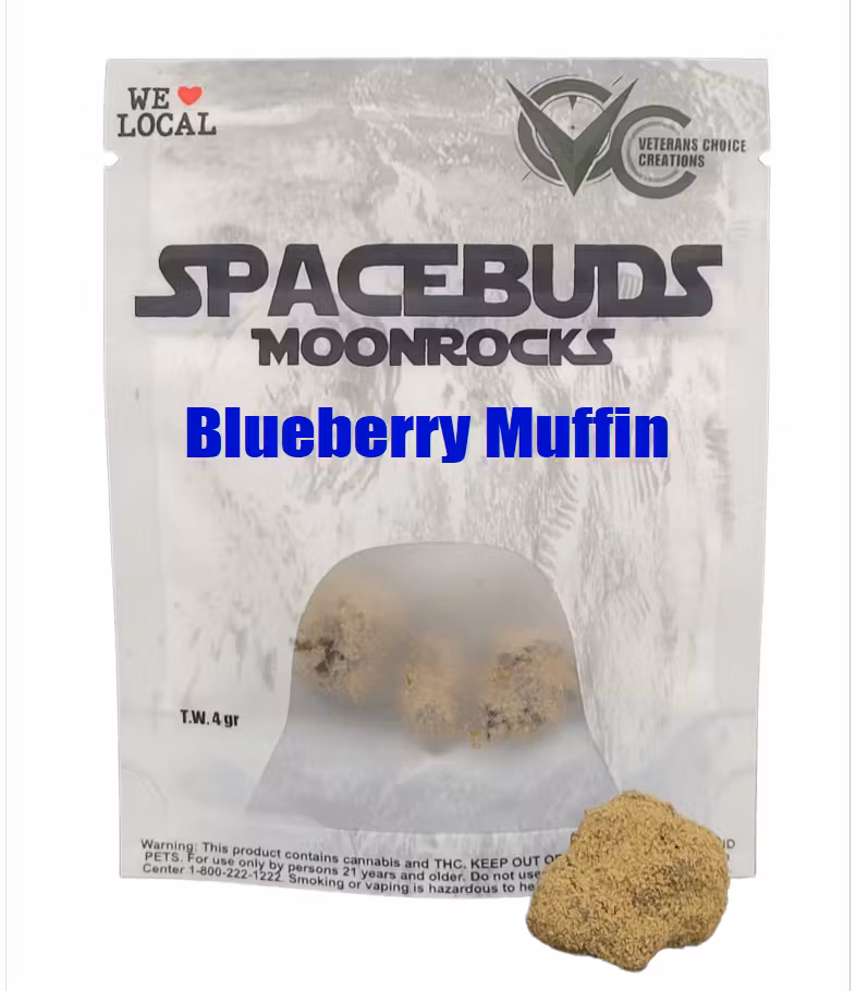 Photograph of product: Spacebuds - Blueberry Muffin Moonrocks - 4g