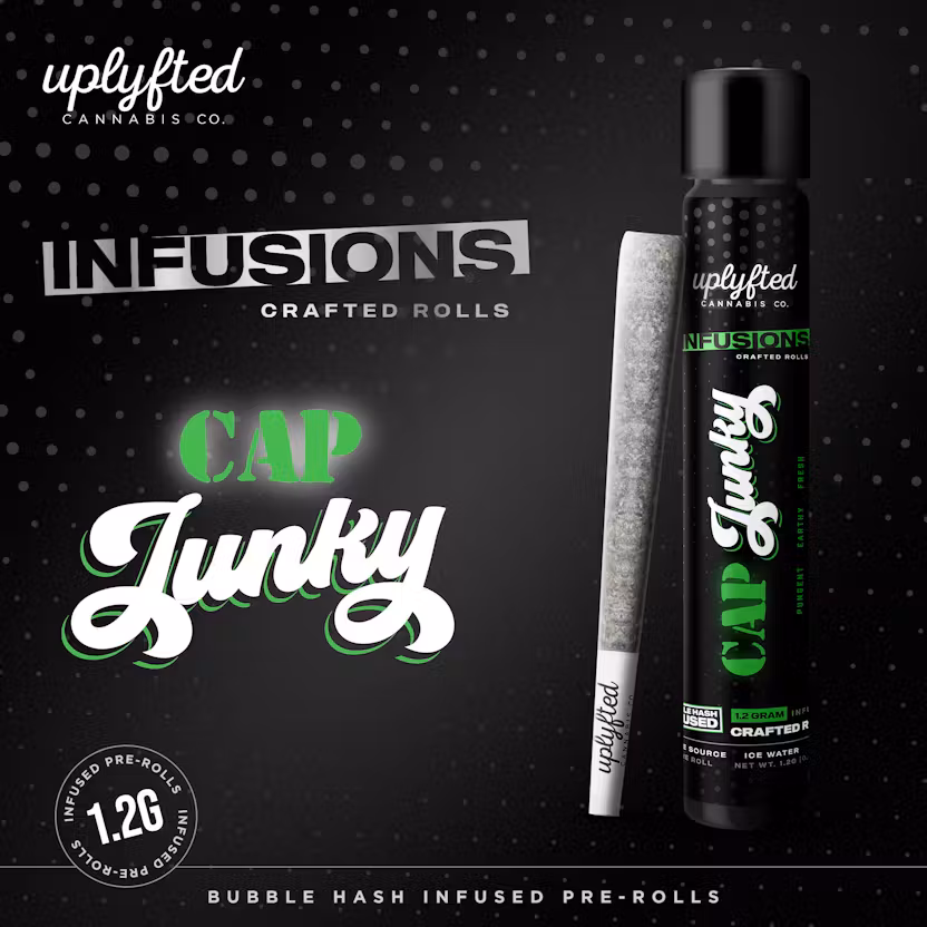 Photograph of product: Uplyfted - Bubble au chocolat Infused Preroll - (1.2g) - **CAP JUNKY** (2/$30)