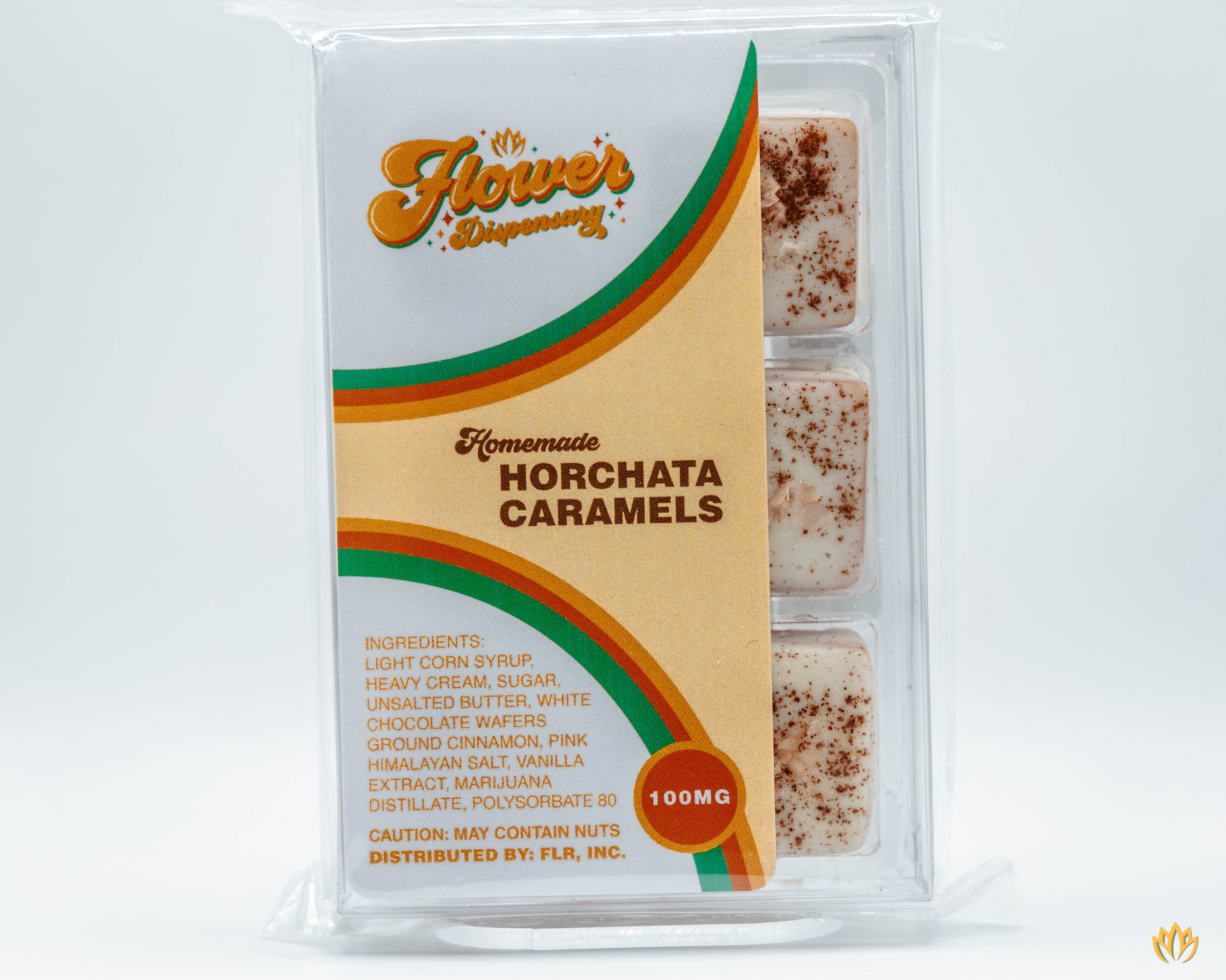 Photograph of product: Horchata Caramel 100mg total 6ct
