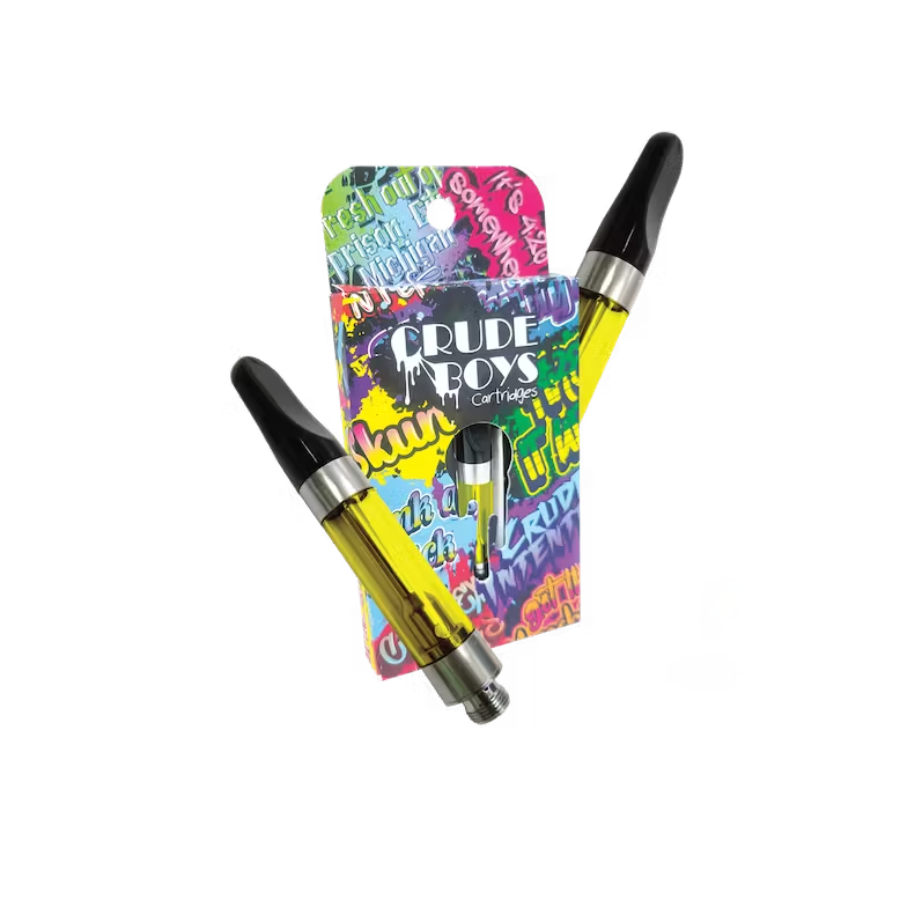 Photograph of product: Crude Boys | Pineapple Express Oil Cartridge 1g
