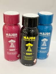 Photograph of product: Blackberry Lemonade Shot - 100mg - Major