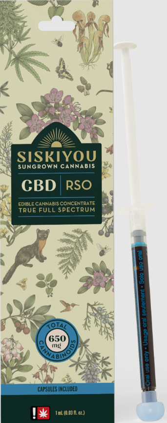 Photograph of product: Siskiyou RSO - CBD