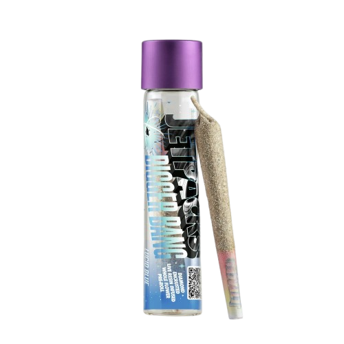 Photograph of product: Jetpacks | Lucid Blue - Diamond infused Pre-Roll