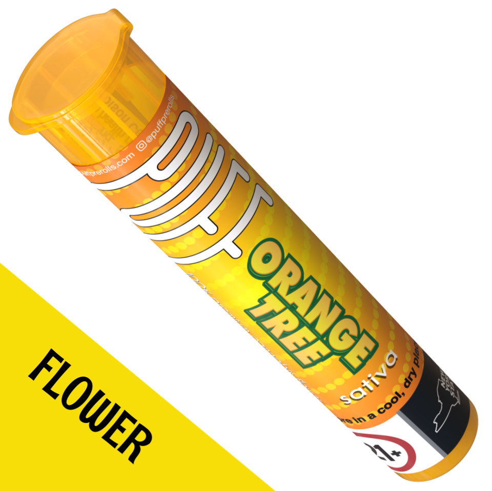 Photograph of product: Puff | Preroll | Oui'd | Orange Tree