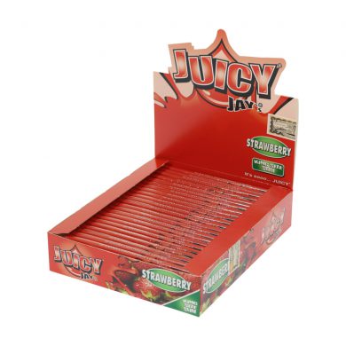Photograph of product: Juicy Jay's Rolling Papers | 1 1/4" 32pk | Strawberry