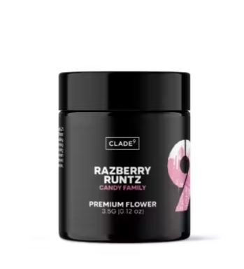 Photograph of product: Clade 9 | 3.5- Razberry Runtz - 7g