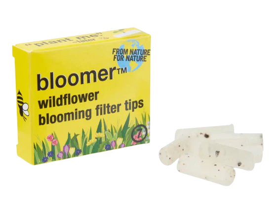 Photograph of Product: Bloomer Plantable Beeswax Filter Tips 7 pack