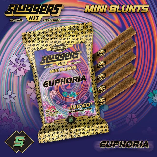 Photograph of product: Euphoria | Infused 5pk Mini Blunts - 