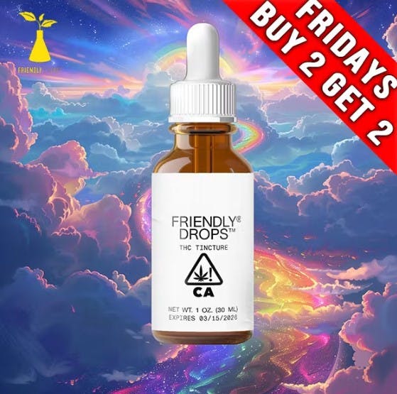 Photograph of product: Friendly - Dutch Treat - Full Spectrum Tincture - 1000mg - 