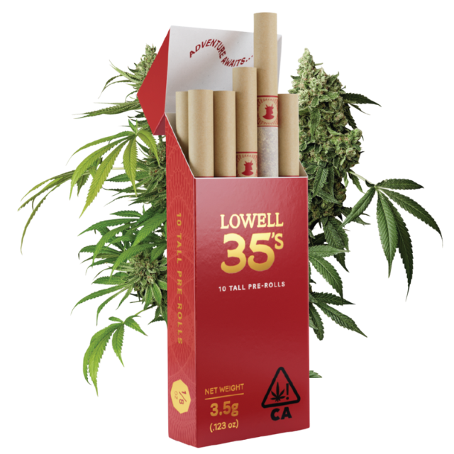 Photograph of product: 10PK- LOWELL 35 - TRAILBLAZER- PRE ROLLS