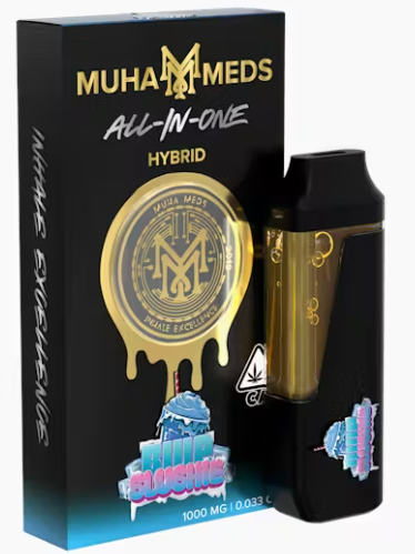 Photograph of product: Blue Slushie (Hybrid) | Muha Meds | Disposable Vape