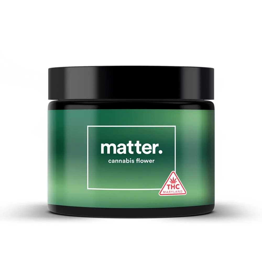Photograph of product: Matter Pre-Packed (1/8th oz) Memberberry Mints - 3.5g