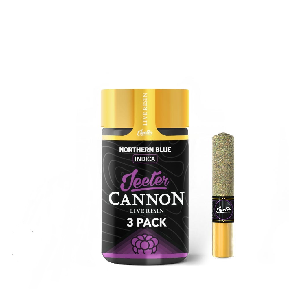 Photograph of product: Jeeter 3pk Cannon | Triple Double (I)