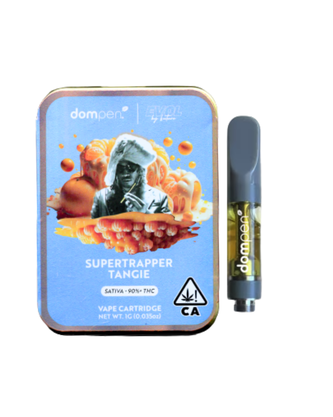 Photograph of product: SUPER TRAPPER TANGIE (S) 1G CART DOMPEN X EVOL BY FUTURE