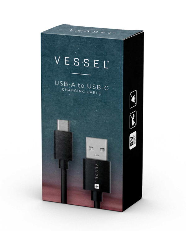 Photograph of product: VESSEL - USB-A TO USB-C CHARGING CABLE