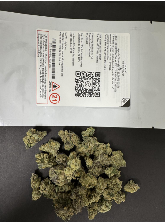 Photograph of product: Apes in Space | 14g Whole Flower (I) | 00896 | Curaleaf