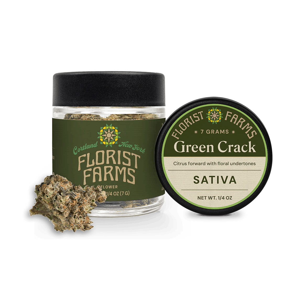 Photograph of product: Florist Farms | Green Crack | Oui'd Flower - 7g