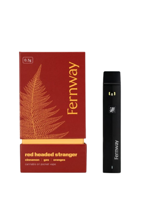 Photograph of product: Fernway Red Headed Stranger | Disposable Vape