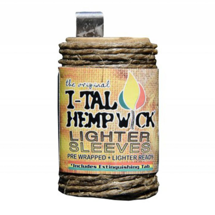 Photograph of product: I-Tal Bic Hemp Lighter Sleeve